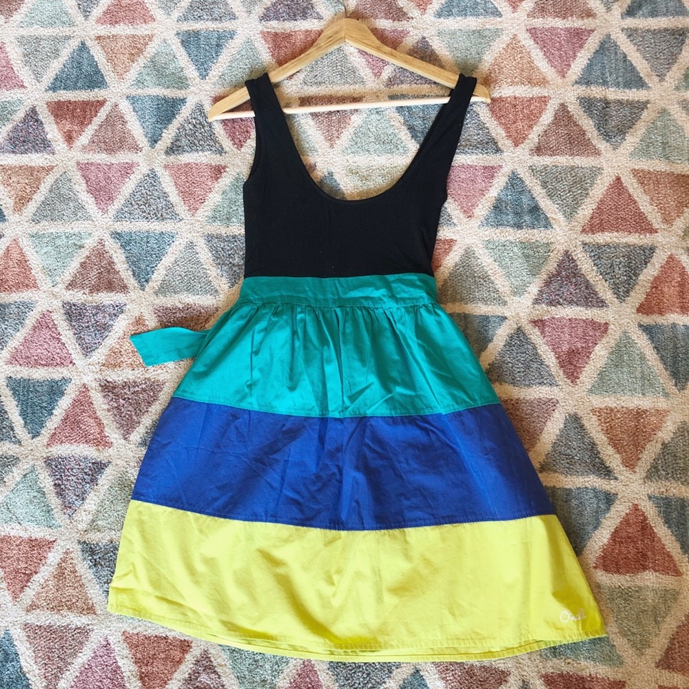 Fun color block dress